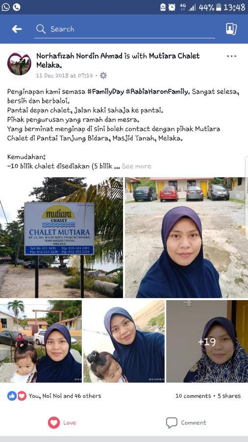 Mutiara Chalet Malacca Eksteriør bilde